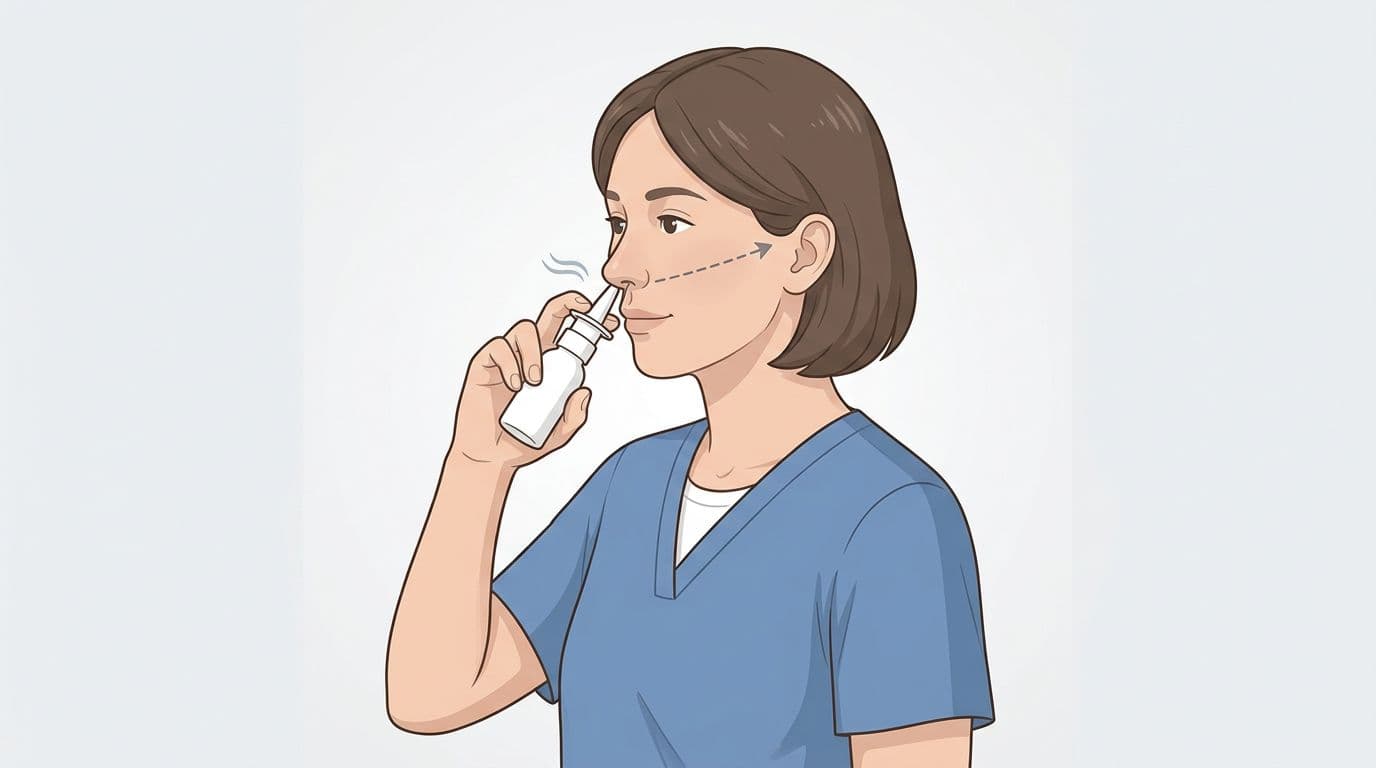 Nasal Spray Technique for Better Allergy Relief