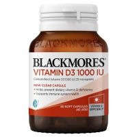 Blackmores Vitamin D3 1000IU x 60 Capsules