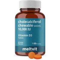 Meltvit Vitamin D3 Cholecalciferol 10000IU x 60 Tablets