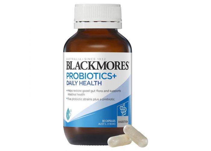 Blackmores Probiotics+ Daily Health Gut Health Vitamin x 90 Capsules