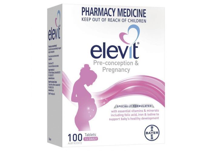 Elevit Pre-conception & Pregnancy Multivitamin 100 Tablets
