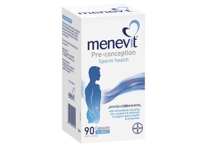 Menevit Pre-Conception Sperm Health x 90 Capsules (90 days)