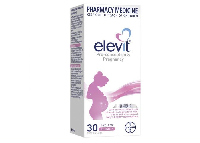 Elevit Pre-conception Pregnancy Multivitamin x 30 Tablets