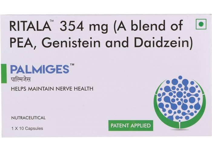 Palmiges 354mg (A blend of PEA, Genistein and Daidzein) x 30 Capsules
