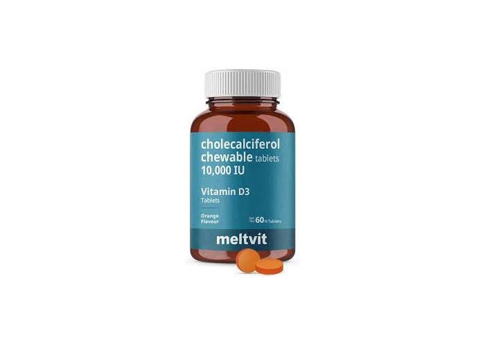 Meltvit Vitamin D3 Cholecalciferol 10000IU x 60 Tablets